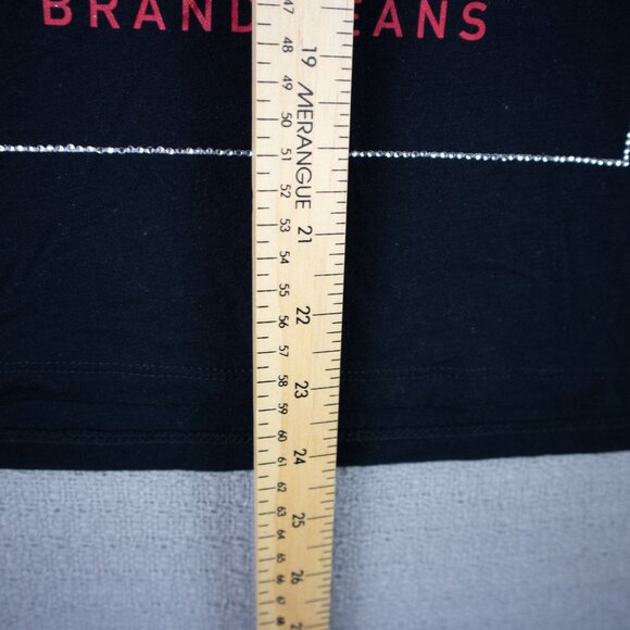 True Religion Rhinestone Buddha Tee Womens Large - Picture 6 of 8